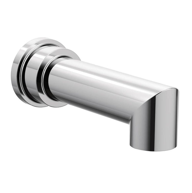 Moen - Arris 1/2-Inch Slip Fit Connection Non-Diverting Tub Spout, Chrome - Chrome