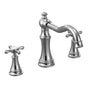 Moen - Moen Ts22101 Weymouth Two-Handle High Arc Roman Tub Faucet Trim only, Chrome - Chrome