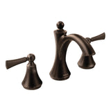 Moen - Wynford 8 in. Widespread 2-Handle High-Arc Bathroom Faucet in Oil Rubbed Bronze (Valve Sold Separately) - Oil Rubbed Bronze