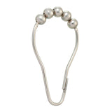 Moen - Brushed Nickel Shower Curtain Rings - Brushed Nickel