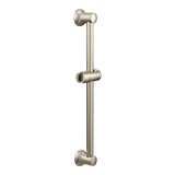 Moen - Handshower 30-Inch Adjustable Slidebar Assembly, Brushed Nickel - Brushed Nickel