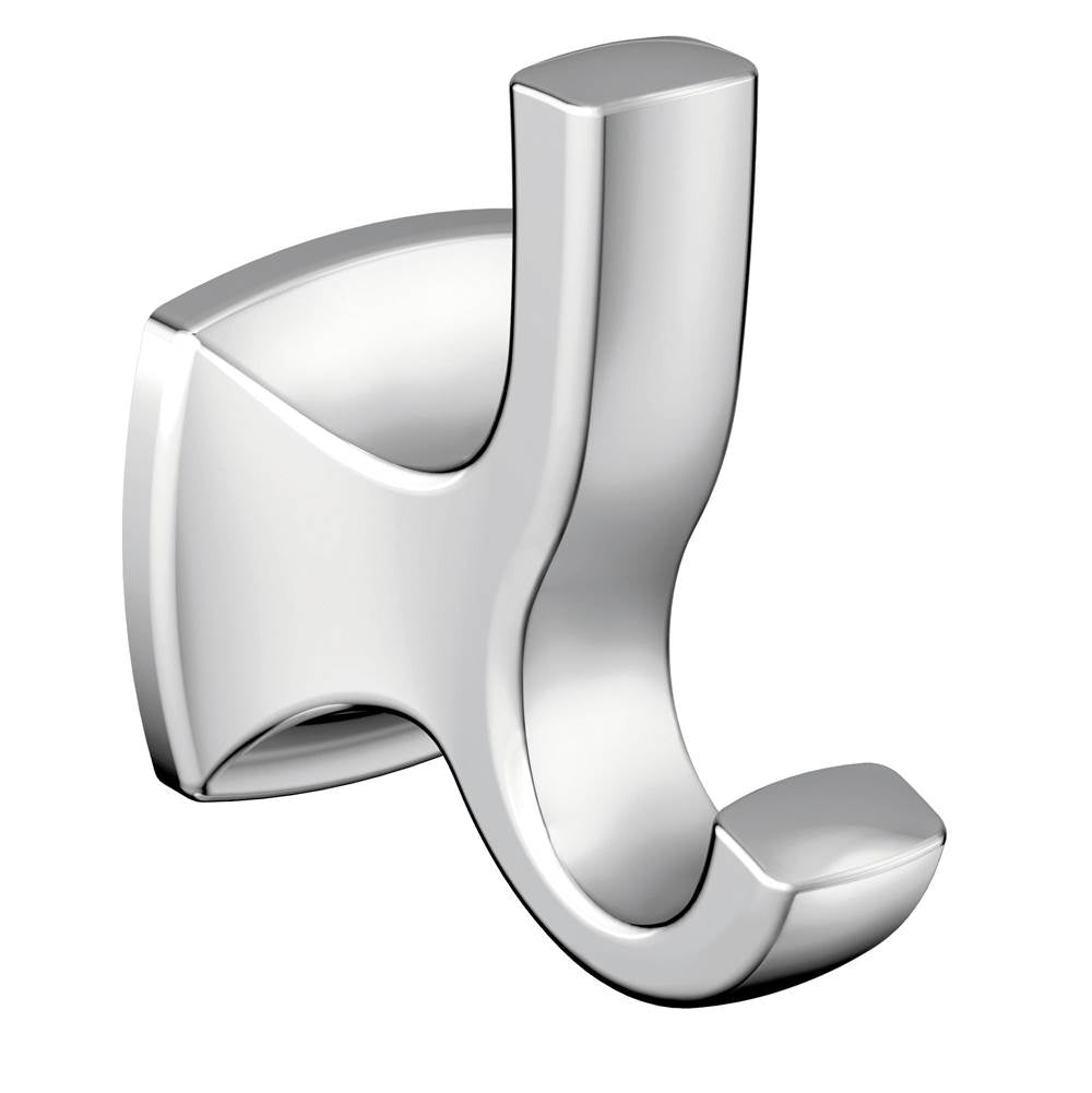 Moen - Chrome Double Robe Hook - Chrome