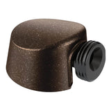 Moen - Round Drop Ell Handheld Shower Wall Connector, Oil-Rubbed Bronze - Oil Rubbed Bronze