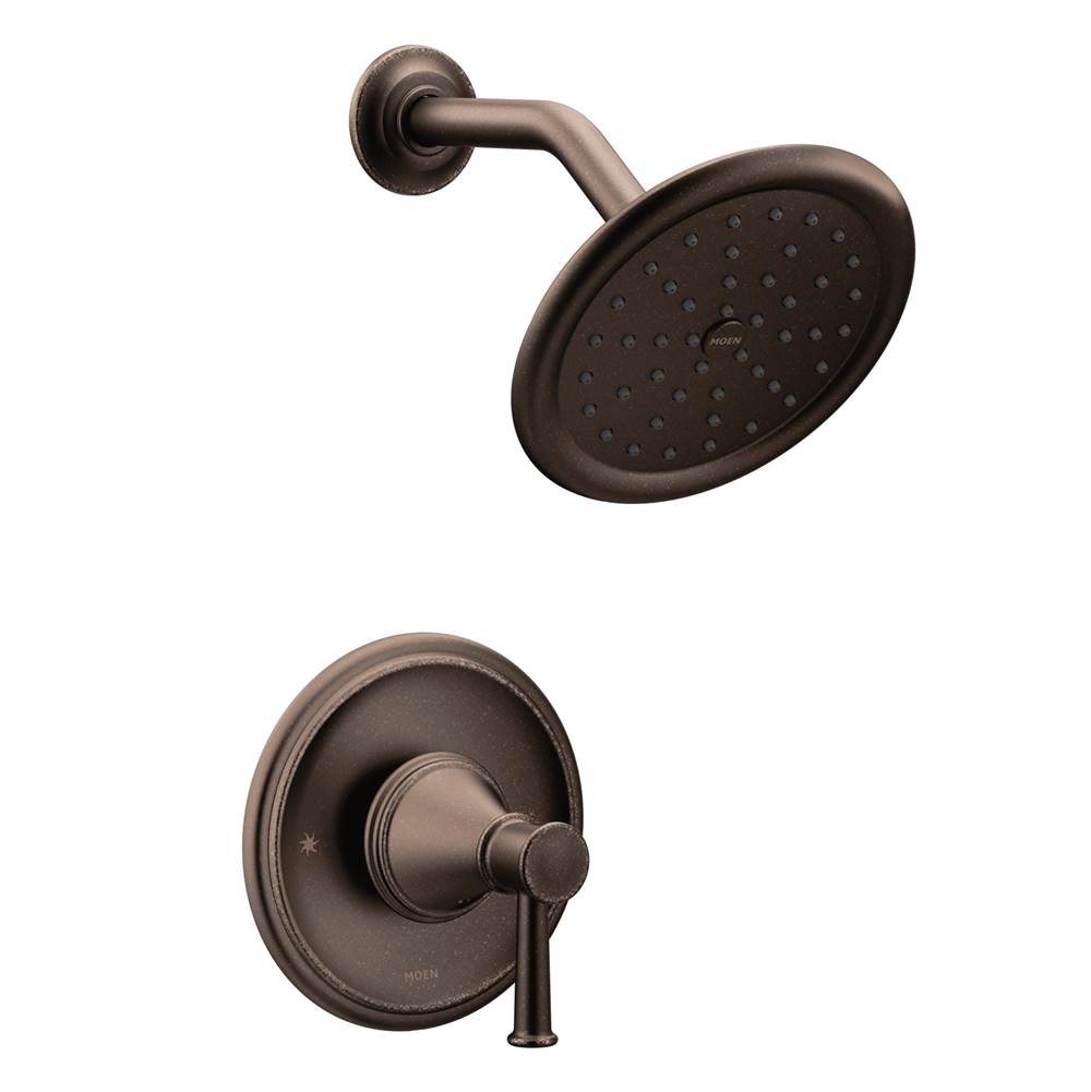 Moen - Belfield Single-Handle Posi-Temp Shower Only Trim Kit in Oil Rubbed Bronze (Valve Sold Separately) - Oil Rubbed Bronze