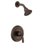 Moen - Brantford M-CORE 2-Series Eco Performance 1-Handle Shower Trim Kit in Oil Rubbed Bronze (Valve Sold Separately) - Oil Rubbed Bronze