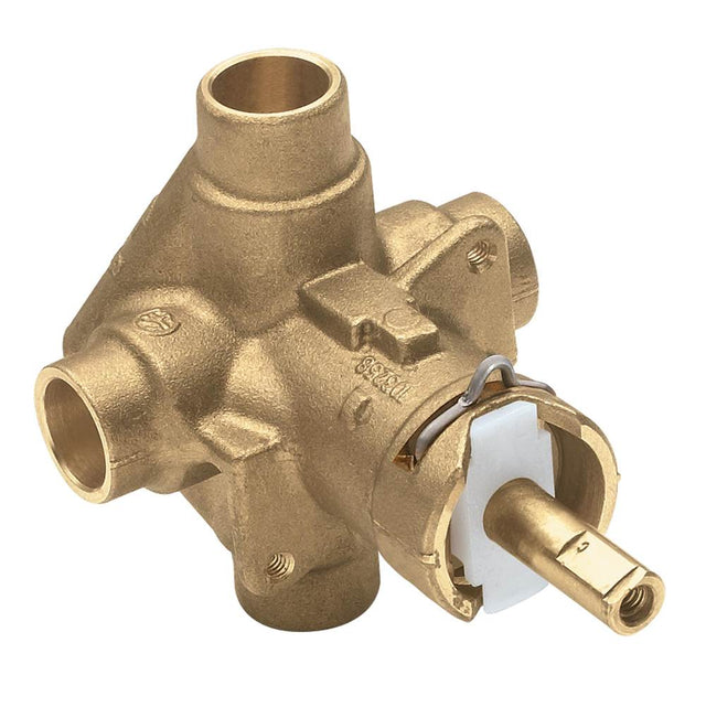 Moen - Posi-Temp Pressure Balancing Shower Rough-In Valve, 1/2-Inch CC Connection - Unfinished