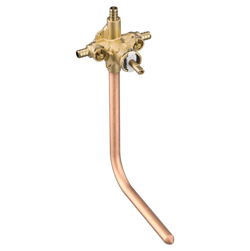 Moen - M-Pact Posi-Temp Pressure Balancing Valve with 1/2'' Crimp Ring PEX Connection - Unfinished