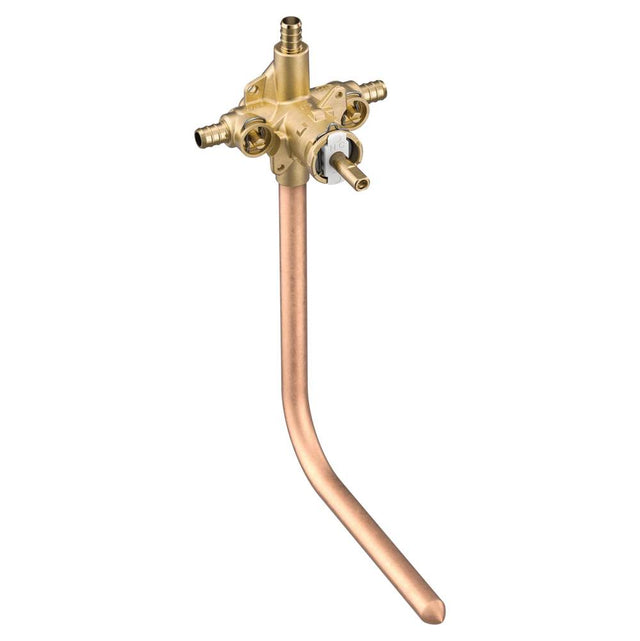 Moen - M-Pact Posi-Temp Pressure Balancing Valve with 1/2'' Crimp Ring PEX Connection - Unfinished