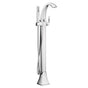 Moen - Voss One-Handle Freestanding Floor Mount Tub Filler with Handshower, Chrome - Chrome