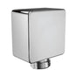 Moen - Square Drop Ell Handheld Shower Wall Connector, Chrome - Chrome