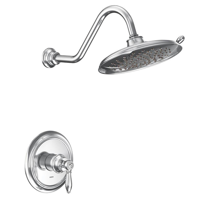 Moen - Weymouth M-CORE 2-Series Eco Performance 1-Handle Shower Trim Kit in Chrome (Valve Sold Separately) - Chrome