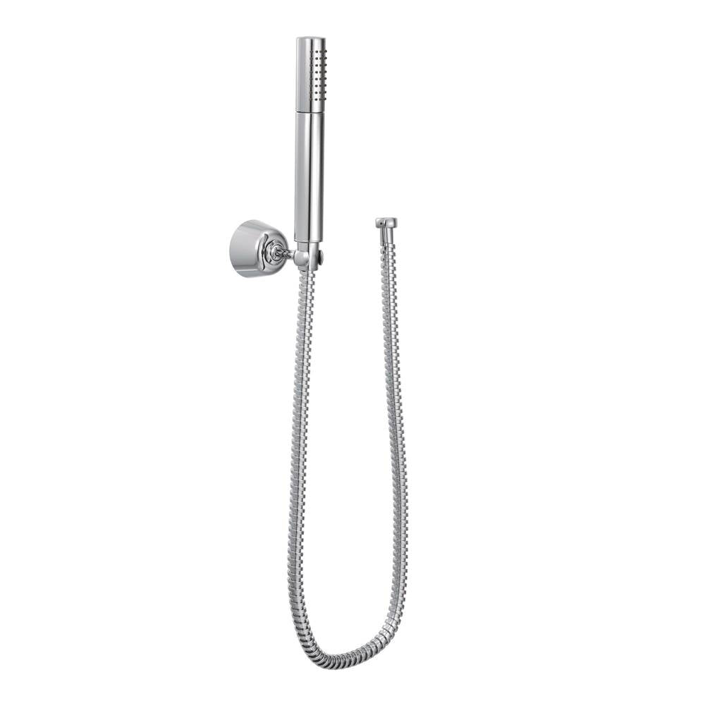 Moen - Moen S3879EPBN Fina Eco-Performance Handheld Showerhead with Wall Bracket and 69-Inch-Long Hose, Brushed Nickel - Chrome