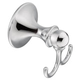 Moen - Chrome Double Robe Hook - Chrome