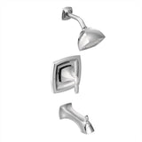 Moen - Voss Posi-Temp Single-Handle Tub and Shower Trim Kit with Eco-Performance in Chrome (Valve Sold Separately) - Chrome
