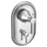 Moen - Belfield Posi-Temp with Built-in 3-Function Transfer Valve Trim Kit, Valve Required, Chrome - Chrome