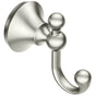 Moen - Brushed Nickel Double Robe Hook - Brushed Nickel