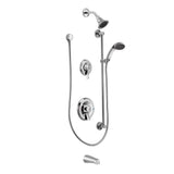 Moen - Chrome transfer Posi-Temp(R) all-metal trim kits - Chrome