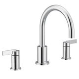 Moen - Cia 2-Handle High-Arc Deck Mount Roman Tub Faucet Trim Kit in Chrome (Valve Sold Separately) - Chrome