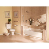 Brushed Nickel 16'' Designer Grab Bar