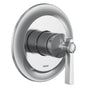 Moen - Flara M-CORE 2-Series 1-Handle Shower Trim Kit in Chrome (Valve Sold Separately) - Chrome