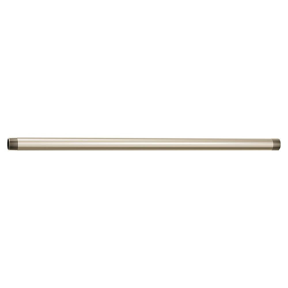 Moen - Extended 18'' Shower Arm Rod, Polished Nickel - Polished Nickel
