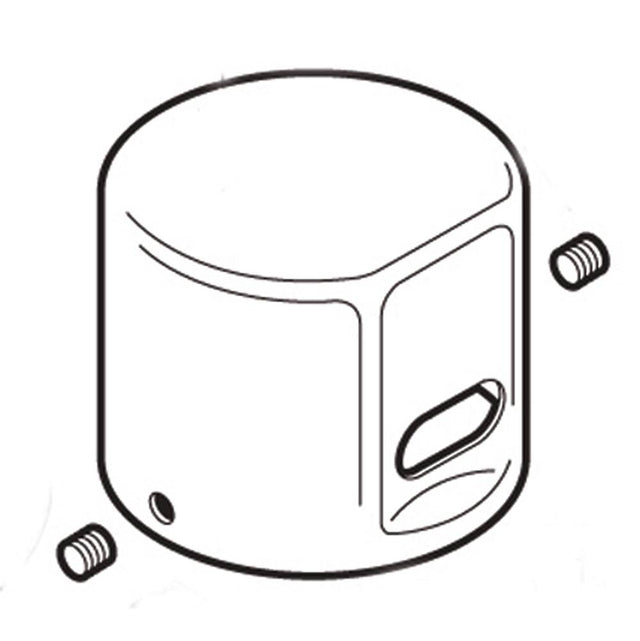 Moen - DC FLUSH VALVE CAP - Chrome