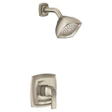 Moen - Voss M-CORE 2-Series Eco Performance 1-Handle Shower Trim Kit in Brushed Nickel (Valve Sold Separately) - Brushed Nickel
