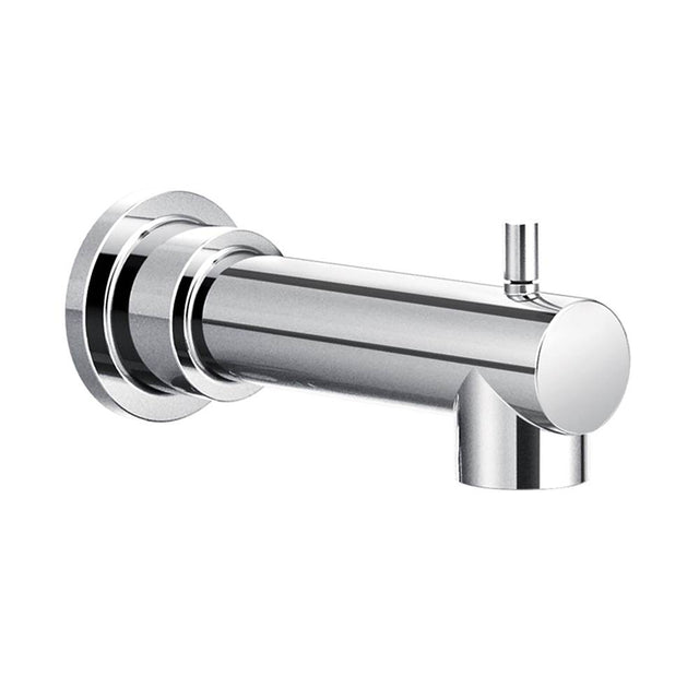 Moen - Align Handle Wall Mounted Tub Spout Trim with Diverter Finish: Chrome - Chrome