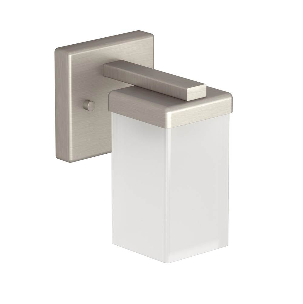 Moen - Brushed Nickel One Globe Bath Light - Brushed Nickel