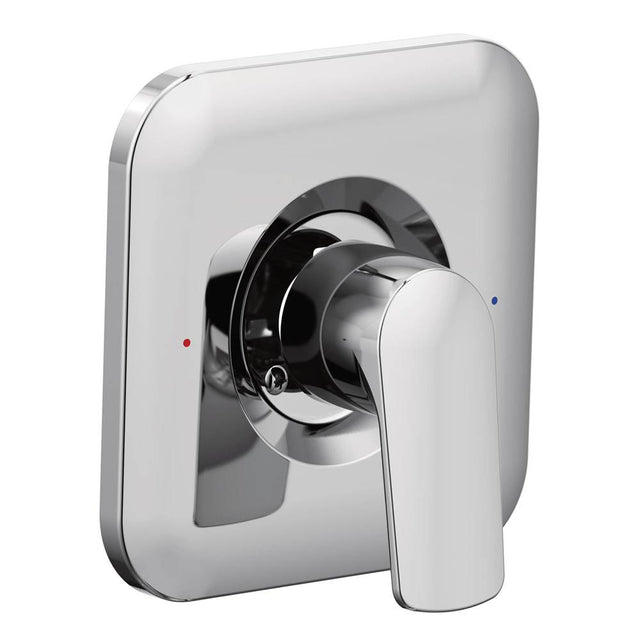 Moen - Rizon Posi-Temp Pressure Balancing Modern Shower Trim Kit, Valve Required, , Chrome - Chrome