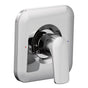 Moen - Rizon Posi-Temp Pressure Balancing Modern Shower Trim Kit, Valve Required, , Chrome - Chrome