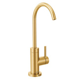 Moen - Sip Modern Cold Water Kitchen Beverage Faucet with Optional Filtration System, Brushed Gold - Brushed Gold