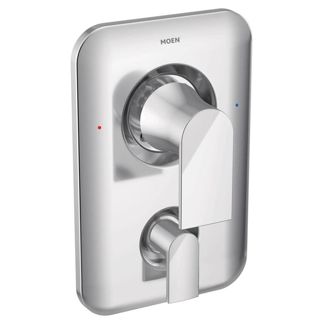Moen - Genta LX Posi-Temp with Built-in 3-Function Transfer Valve Trim Kit, Valve Required, Chrome - Chrome