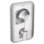 Moen - Genta LX Posi-Temp with Built-in 3-Function Transfer Valve Trim Kit, Valve Required, Chrome - Chrome