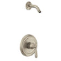 Moen - Brantford M-CORE 2-Series 1-Handle Shower Trim Kit in Brushed Nickel (Valve Sold Separately) - Brushed Nickel