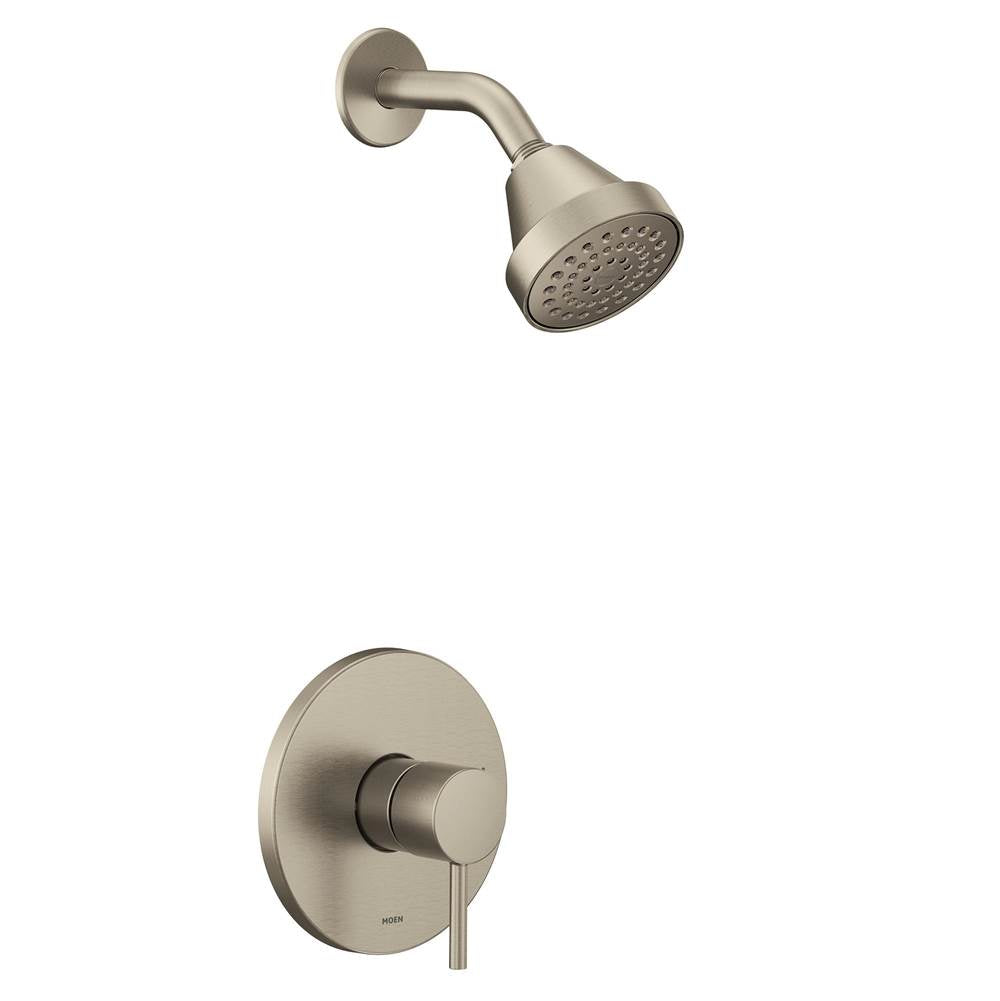 Moen - Align M-CORE 2-Series Eco Performance 1-Handle Shower Trim Kit in Brushed Nickel (Valve Sold Separately) - Brushed Nickel