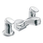 Moen - Chrome two-handle metering lavatory faucet - Chrome
