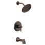 Moen - Belfied M-CORE 2-Series Eco Performance 1-Handle Tub and Shower Trim Kit in Oil Rubbed Bronze (Valve Sold Separately) - Oil Rubbed Bronze