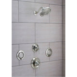 Mosaic 5-3/8 in. 2-Function Body Spray in Chrome