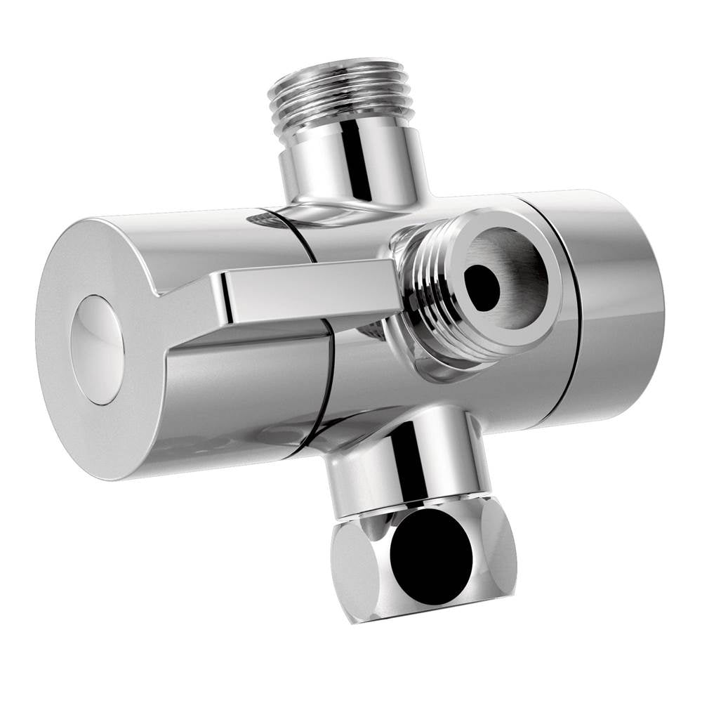 Moen - Shower Arm Diverter, Chrome - Chrome