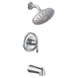Moen - Eva M-CORE 2-Series Eco Performance 1-Handle Tub and Shower Trim Kit in Chrome (Valve Sold Separately) - Chrome