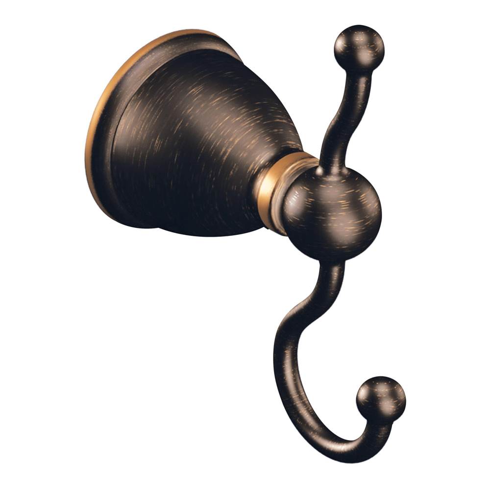 Moen - Mediterranean Bronze Double Robe Hook - Mediterranean Bronze