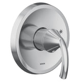 Moen - Glyde M-CORE 2-Series 1-Handle Shower Trim Kit in Chrome (Valve Sold Separately) - Chrome