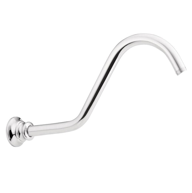 Moen - Waterhill 14-Inch Replacement Extension Curved Shower Arm, Chrome - Chrome