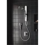 Genta Single-Handle Shower Only Faucet Trim Kit in Chrome (Shower Head and Valve Not Included)