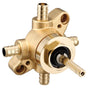 Moen - M-CORE 2 or 3 Function Transfer Valve with Crimp Ring PEX Connections - Unfinished