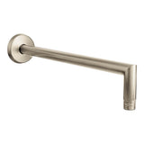 Moen - Arris 14-Inch Rainshower Straight Shower Arm and Flange, Brushed Nickel - Brushed Nickel