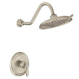 Moen - Weymouth M-CORE 2-Series Eco Performance 1-Handle Shower Trim Kit in Brushed Nickel (Valve Sold Separately) - Brushed Nickel