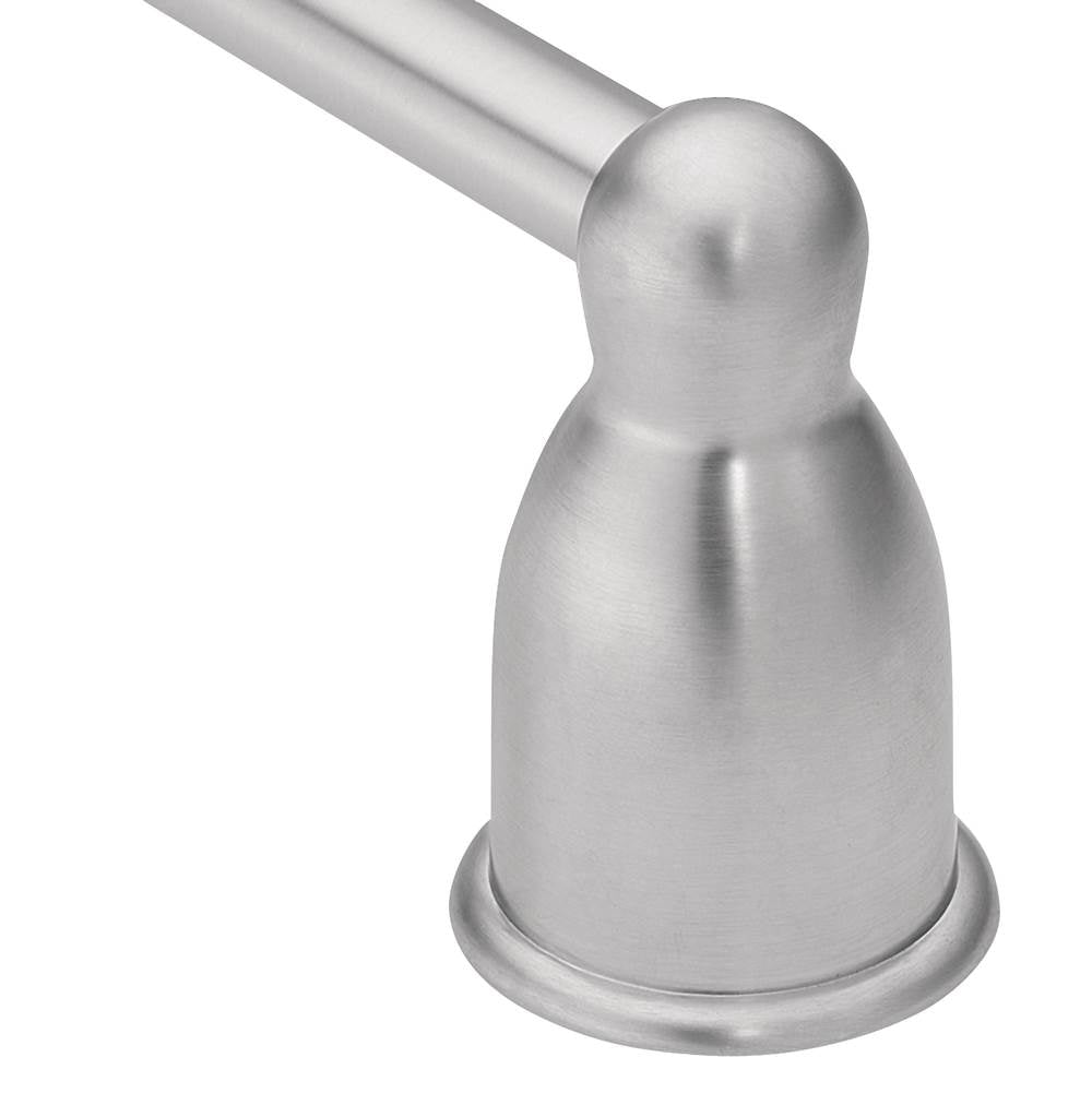 Moen - Brushed Chrome 24'' Towel Bar Only - Brushed Chrome