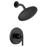 Moen - Gibson M-CORE 2-Series Eco Performance 1-Handle Shower Trim Kit in Matte Black (Valve Sold Separately) - Matte Black